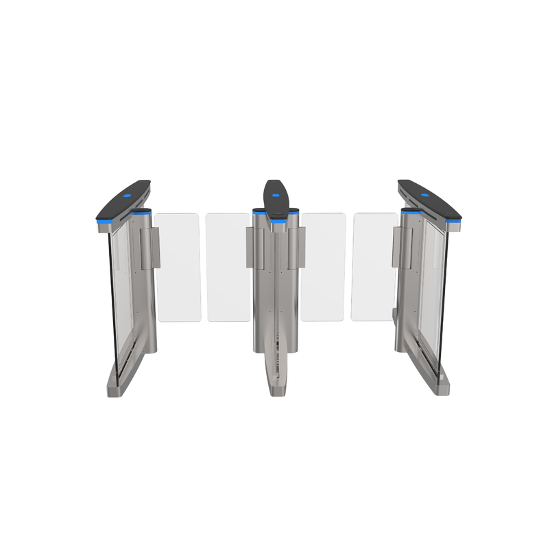 Torniquete automático superior adaptable de la puerta de la velocidad de la seguridad de la entrada de la puerta de oscilación del mármol
