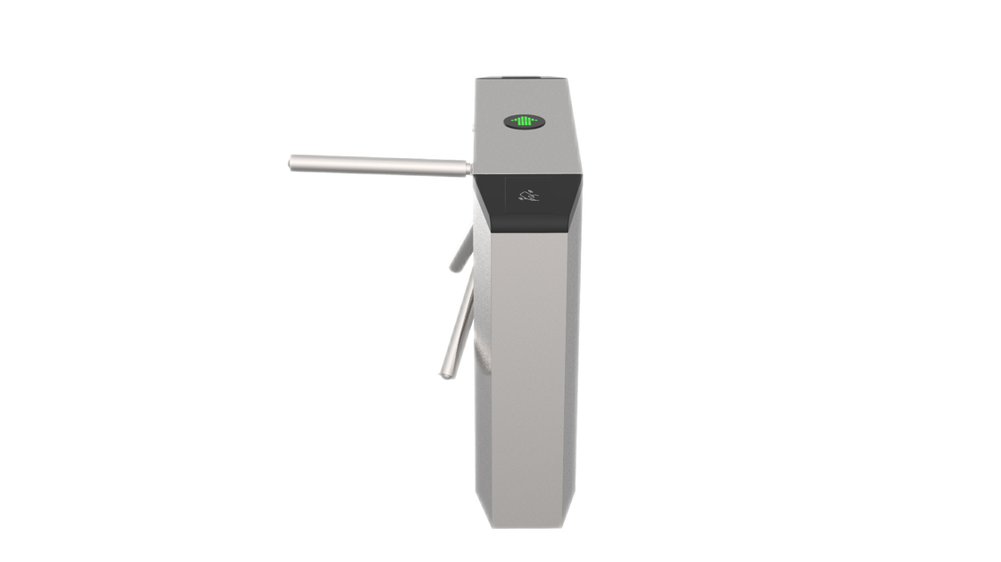 Altura semi automática biométrica de la puerta los 96cm del torniquete del trípode del reconocimiento de cara