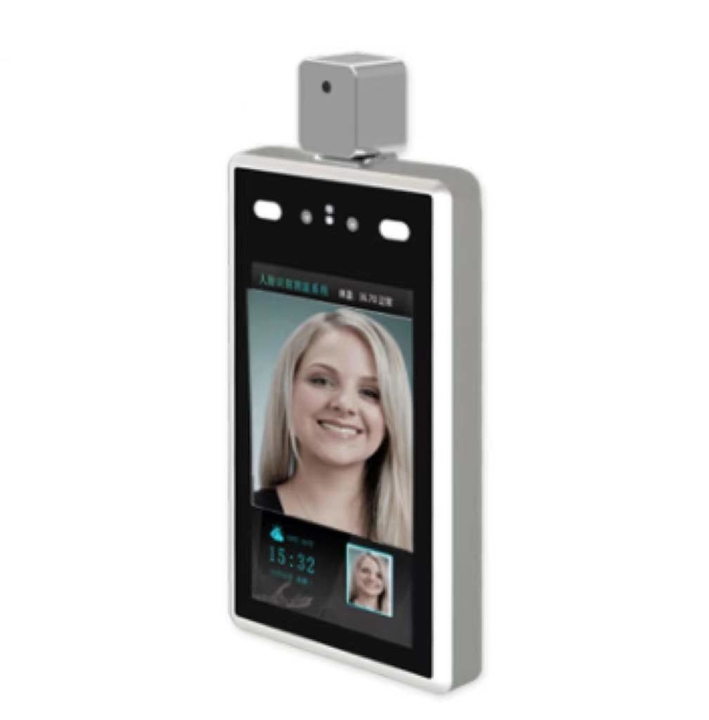 Dispositivos verticales de 2MP Biometric Face Recognition con temperatura