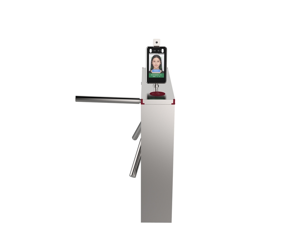 La puerta termal automática ISO del torniquete del trípode del escáner SUS304 del reconocimiento de cara certificó