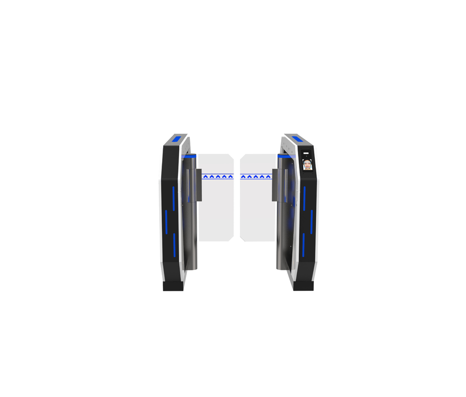 Puerta facial del reconocimiento de velocidad de la seguridad del torniquete óptico de la puerta con el motor servo