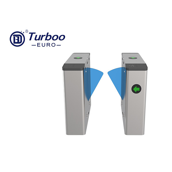 torniquete azul de la barrera de la aleta del brazo de la PC del torniquete del control de acceso del SUS 304 de 1.2m m