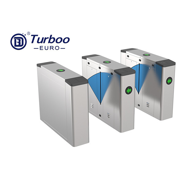 torniquete azul de la barrera de la aleta del brazo de la PC del torniquete del control de acceso del SUS 304 de 1.2m m