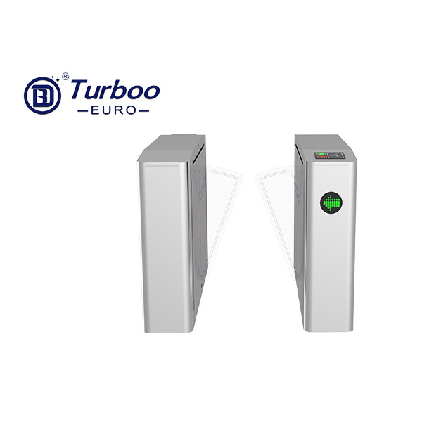 Sistema biométrico de acero inoxidable Turboo de la aleta de la puerta de oscilación 304 de la puerta automática de la barrera