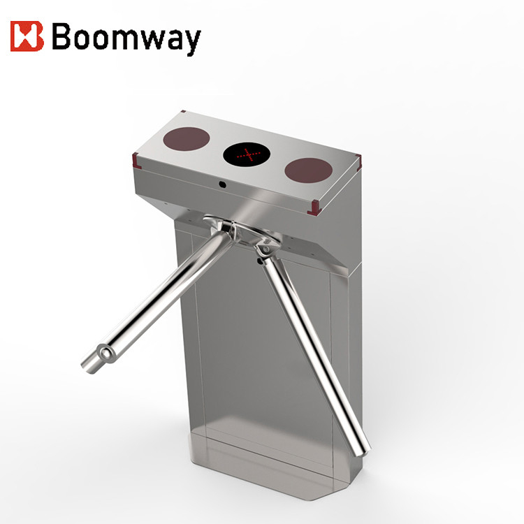 Puerta del torniquete del trípode del acceso del RFID semi automática con QR Code del reconocimiento de cara