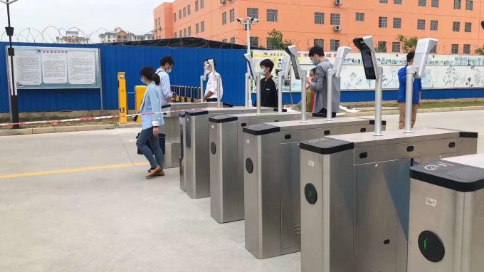 Control de acceso 0 de los sistemas de la entrada del torniquete de la barrera de la aleta de la escuela de la fábrica de la oficina